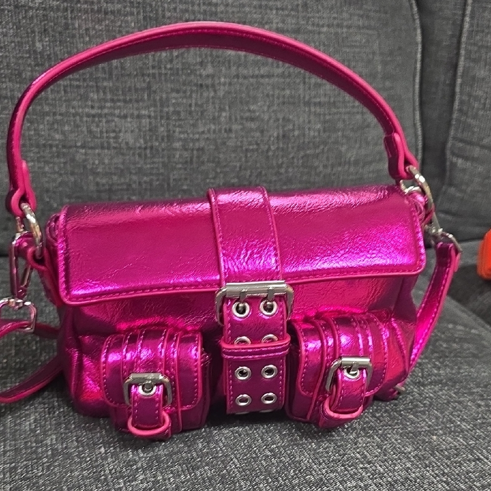 Nunoo Small Honey Buckle Recycled Cool Pink